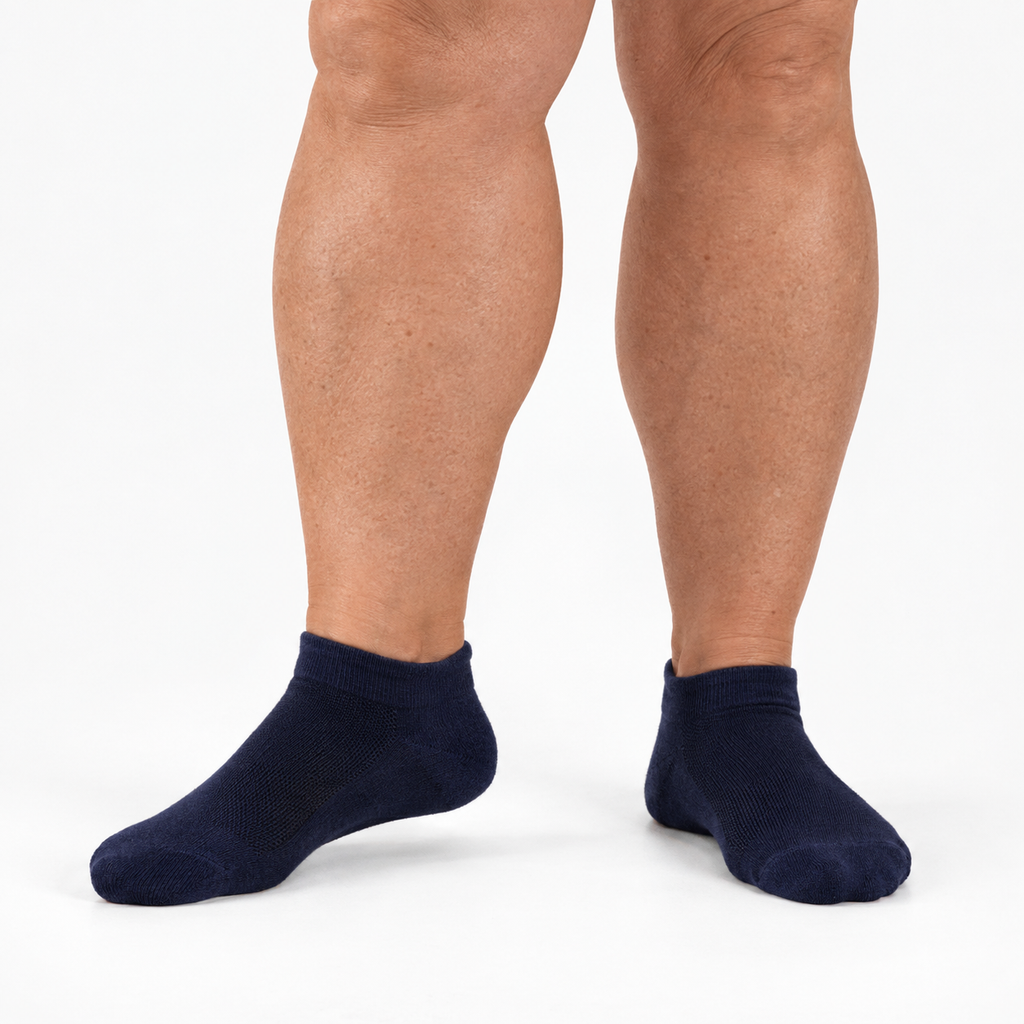 Ankle Bamboo Compression Socks – navy