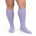 Bamboo Wide Compression Socks (Pastels) – lavender