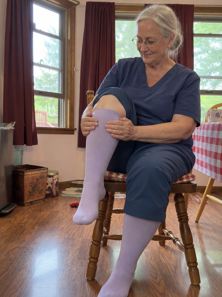 Bamboo Wide Compression Socks (Pastels) – ugc kitchen