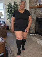 Toeless Bamboo Wide Compression Socks – ugc porch